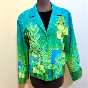 Draper's & Damon's Colorful Jacket L